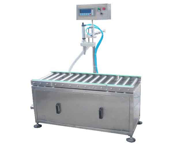 電子稱重式灌裝機視頻