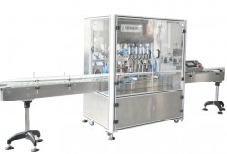 好貨不怕晚,看完這臺大型辣椒醬灌裝線你就明